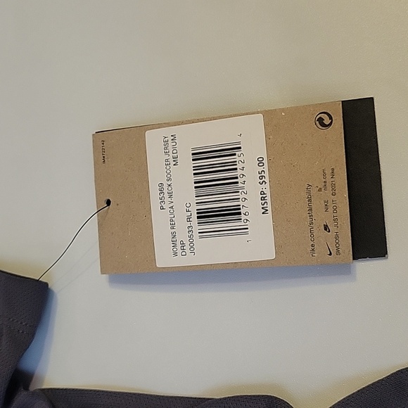 NWT Nike Racing Louisville FC Women's V-Neck Soccer Jersey Size Medium - Picture 12 of 16